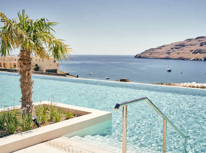 040_Schoene Aussichten Touristik - Lindos Grand Hotel - Rhodos-Infinity Pool 20